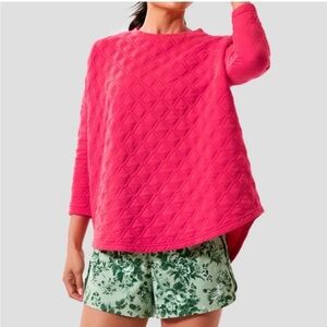 Tuckernuck Tnuck Sport Azalea Ally Swing Quilted
3/4-Sleeve Pullover Sweatshirt
